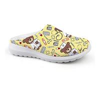 UOIMAG, Bonitos Zapatos de Enfermera, Regalo para Mujer, Zapatillas de Enfermera, Zapatos sin Cordones para Enfermera, Sandalias, Zapatos Suaves para Caminar 38EU