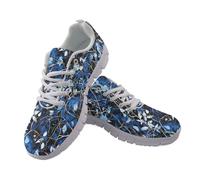 UOIMAG Camo Shoes for Men Women Lace Up Sneakers for Running EU36
