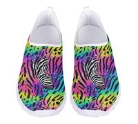 UOIMAG Colorful Water Shoes for Women Slip On Walking Shoes Lightweight Casual Sneakers Breathable Flats EU43
