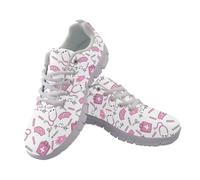 UOIMAG Cute Nurse Shoes for Women Lightweight Walking Sneakers for Casual Work EU43