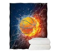 UOIMAG - Manta de franela de forro polar, mantas para cama de baloncesto para chicos y hombres, regalo, mantas para sofá, silla y cama (150x200 cm)