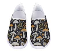 UOIMAG Mushroom Walking Shoes for Women Slip On Casual Sneakers Barefoot Water Shoes Flats EU35