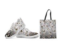 UOIMAG Nurse Grocery Bag Nurse Slipper Shoes Set Gift Sneaker Shoes Bolsa de Lona para Mujer