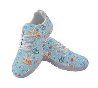 UOIMAG Nurse Shoes for Women Men Casual Walking Sneakers EU 43