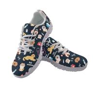 UOIMAG Pet Medicine Print Shoes Nurse Shoes for Women Men EU 43