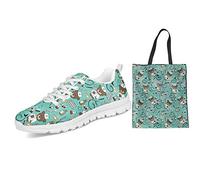 UOIMAG, Regalo para Mujer, Bolsas de Lona, Bolsa de supermercado Reutilizable, Zapatos de Enfermera, Zapatillas Deportivas, Conjunto de Zapatos