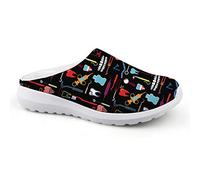 UOIMAG Tooth Nurse Slipper Mujeres Regalo Enfermera Slip On Zapatos Casual Sandalias Zapatos para Caminar 39EU