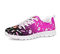 UOIMAG, Zapatos de Enfermera, Entrenador de patrón médico para Mujeres, Adolescentes, niñas, Zapatillas de Deporte, Zapatos Casuales de Encaje de Malla Suave, Zapatos para Correr Ligeros 39EU