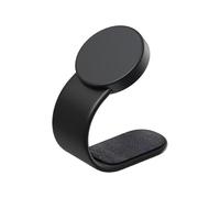 Uonguon 360 Degree Magnetic Phone Holder, Bendable Flexible Cell Mount, 2-Inch Base with Adjustable Grip, Strong Metal Suction Gadget, Slim Accessory with Sleek Style, Navigator for Dashboard Truck