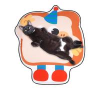 Uonguon Alfombrilla de refrigeración para mascotas, alfombrilla de gato de 11,81 cm, resistente al agua, cómoda, para interiores y pequeños animales, cachorros, , climas calientes para vivir y