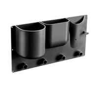 Uonguon Bandeja lateral para aparejos de, contenedor de engranajes de sin taladro, de aparejos, bandeja lateral de accesorios de, para alicates, tijeras de teléfono celular