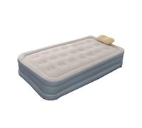 Uonguon Blow Up Air Mattress, Inflating Guest Bed Twin, Automatic Blowing Portable Folding Sleeping Pad, with Built in Pump, Comfortable, for Camping, Hiking, Home Use, 12.99x4.72 Inches