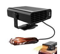 Uonguon Calentador de coche rápido | Calentador y enfriador de alta potencia 2 en 1 | Auto Dryer Windshield Defroster Quickly Defrosts and Demists for Vehicles, ideal para viajes de invierno