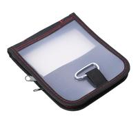 Uonguon Cebo de, Almacenamiento de señuelos Transparentes, Nailon Resistente al Agua Salada, Material Resistente, diseño Impermeable, (6.9 x 5.78 Pulgadas), Ideal para Proteger Atracciones