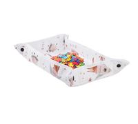 Uonguon Cubrebandeja Avión Infantil,Adorable Impermeable Portátil Con Bolsillo | Cubre Bandeja Viaje,Para Coche, Mesa Comedor, Viajes, Comidas, Juegos, Y Actividades De Aprendizaje