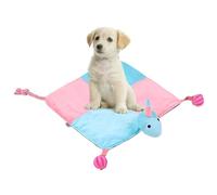 Uonguon Dog Play Mat, Interactive Dog Mat, Treat Feeding Carpet, Puppy Squeaky Game Matting,18.5x18.5 Inches,Polyester,Cotton,Rubber Material, Multicolor for Dogs
