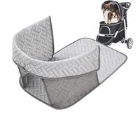 Uonguon Dog Stroller, Stroller Guard Liner, 14.57x21.46x10.63 Inches Removable Waterproof Cooling Pad, Washable, Pet Comfort Insert for Cats, Puppies, During Walks and Travel
