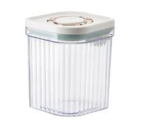 Uonguon Dry Food Containers, Airtight Food Storage, 5.91x4.33x4.33 inches Stackable Milk Powder Box, Large Kitchen Organizer for Pantry, Flour, Sugar, Rice, Cereal and Grains