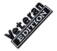 Uonguon Emblema de Metal para Coche de edición veterana,Emblema de edición veterana - Pegatinas 3D para Ventana de Coche | Calcomanía con de Letras 3D, Pegatinas Adhesivas para automóviles, Camiones,