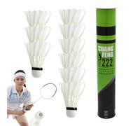 Uonguon Feather Badminton Shuttlecocks, Feather Training Shuttle Balls, High Speed Badminton Shuttlecocks, Indoor Outdoor Badminton Shuttlecocks, Training Shuttlecocks for Badminton,