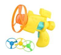 Uonguon Flying Disc Cat Toy, Interactive Transmitter Set, Lightweight and Safe Material, Fun Exercise Training Tool, Kitten Toys for Indoor Fetch Games, Outdoor Play, Daily Entertainment