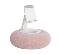 Uonguon Funda para teléfono móvil, soporte para tableta, cojín para teléfono móvil, cojín cozy antideslizante para visualización de medios estable, diseño ajustable para ver vídeos, solución de