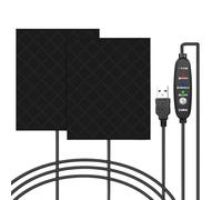 Uonguon Fundas de agarre calefactables para motocicleta - 3 niveles de agarre, protección de manillar de calefacción de 5 V para motocicletas | Adecuado para motos de nieve ATV y bicicletas así como