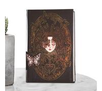 Uonguon Gothic Notebook, Style Colorful Pages, Illustration Handbook, Vintage Journal for Women, 256 Pages, School, Office Supplies, and Creative Writing Notepad, 7.09x5.04 Inches