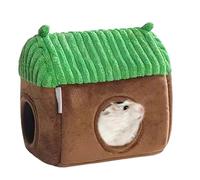 Uonguon Hammock Warm Bed, Small Animal Cage, Hamster Warm Bed, Guinea Tunnel House, Double-Sided Velvet Bed, Warm Fleece Animal House, Adorable Pet Hideaway,