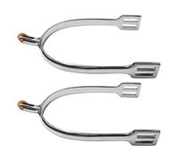 Uonguon Horse Spurs for Men | Rotating Copper Gear Spurs for Cowboy Boots | Versatile Spurs for Dressage and Entertainment | Stylish Cowboy Spurs for Women and Men Equestrian Gear