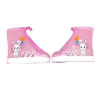 Uonguon impermeable lluvia zapatos cubierta reutilizable transparente | Protector de zapatos en caso de lluvia para actividades al aire libre Parque Nieve Senderismo y Paseo Niños