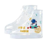 Uonguon impermeable lluvia zapatos cubierta reutilizable transparente | Protector de zapatos en caso de lluvia para actividades al aire libre Parque Nieve Senderismo y Paseo Niños