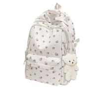 Uonguon Linda mochila para niñas - Linda mochila universitaria mochila escolar - Gran mochila escolar Organización y almacenamiento para niños mujeres intermedios Navidad cumpleaños viaje