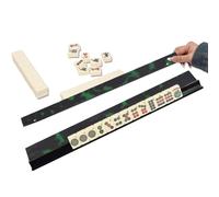 Uonguon Mahjong Racks | Tortoiseshell antideslizante acrílico magnético, empujador de azulejos Mahjong y soporte | para , clubes, reuniones familiares, centro de personas mayores, hogar, viajes