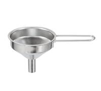 Uonguon Mini embudo de acero inoxidable - Herramienta dosificadora de líquidos, embudo de cocina y especias, para el hogar, cocina, camping, caravana, viaje, jabón de manos, restaurante y panadero