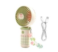 Uonguon Mini Handheld Fan 3 Speeds Pocket Cooling Gadget Rechargeable Portable Device, Practical Daily Organizer, Compact Cooling Tool, for Travel, Outdoor, Patio, Beach, Camping, Backyard, Office, S