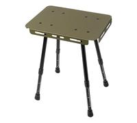 Uonguon Multifunctional Camping Table, Camping Tool, Compact Seating Desk, for Gardening, Hiking, Outdoor Barbecue, Portable and Foldable, Sturdy Design, 12.01x8.46x10.24 Inches