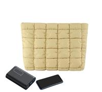 Uonguon Neceser | Gran capacidad de moda bolso - Bolsa de viaje para cosméticos, cosméticos, artículos de tocador, teléfono, gafas, llaves, hogar, viajes, oficina, cumpleaños, Navidad, Caqui., Refer