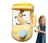 Uonguon Plush Animals, Soft Stuffed Figures, 3.94x3.54x6.3 inchesCuddly Collectible Fruit Blender Dolls for Kids, Adults, Boys, and Girls, Cute Home Decor, Bedroom or Living Room