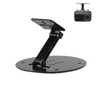 Uonguon Projector Stand, Foldable Metal Holder Mount, 6.3x6.3x3.54 Inches Portable Ceiling Wall Stands, Adjustable Bracket for Travel, Backyard, Picnic, Office, Home or Laptop and Electronics Use