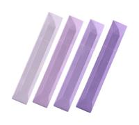 Uonguon Scrapbook Tape - Double Sided Craft Adhesive, Smooth Tape Runner Application, Clean Stick Support for Journaling Wrapping Photo Mounting Art Projects, Four Piece Clear Set