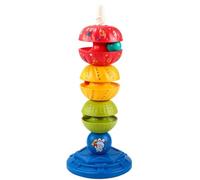 Uonguon Stacking Toys, Rainbow Tower Interactive Blocks, Educational Balance Game, Durable Child Safe Material, Colorful Design, Ideal Learning Playset Boys and Girls. 6.1x14.96 Inches