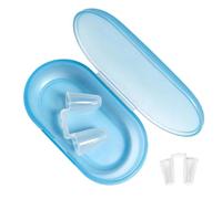 Uonguon Swimming Nose Clip - Silicone Nose Guard, 0.59 Inches Water Blocker with Breathing Control Use, Anti Slip Grip, Seal Design, Safety Accessory for Water Entry Prevention Training Comfort