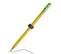Uonguon Threaded Pencil, Wooden Threaded Pencils with Sliding Nut That Moves, 7.09x0.39 inches Portable Writing Tool, Stress Reliever for Students, Kids, Adults, Workplace, School, Home, and Travel
