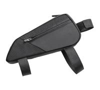 Uonguon Top Tube Cycle Bags, Two-Zipper Riding Upper Pipe Pouch, Waterproof Storage Accessories, ideal for Foldable, Mountain & Road Bikes, Convenient & Secure Cycling Solution