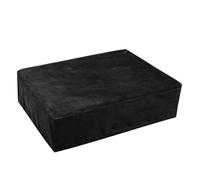 Uonguon Turntable Cover, Fabric Dust Sleeve, 16.93x12.99x5.12 Inches Protective Soft Case, Material, Easy Fit Design, Ideal for Stereo, Home Studio, DJ, Men, Women, Teens, Kids, Adults Use