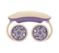 Uonguon Ventilador De Cuello | Dispositivo Refrigerante a Pilas | Refrigerador de Cuello Recargable - Para Viajes, Aire Libre, Verano, Deportes, Trabajo, Oficina, Niños, Mujeres, Papá