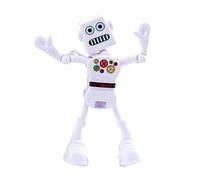 Uonguon Windup Robot Toys, Dancing Robot, 0.39x4.72x3.14 Inches Lightweight Engaging Movement Action, Portable Interactive Fun Toy for Kids Parties, Birthday, and Travel Use