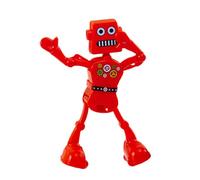 Uonguon Windup Robot Toys, Dancing Robot, 0.39x4.72x3.14 Inches Lightweight Engaging Movement Action, Portable Interactive Fun Toy for Kids Parties, Birthday, and Travel Use