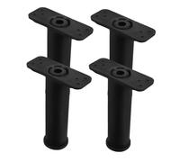 Uonlytech 1 Juego De Marco De Soporte De Cama Pata De Silla Marco De Cama Bastidores De Cama Ajustables Pie De Apoyo con Flecos Marco De Cama Patas De Mesa Piezas Accesorio Borlas